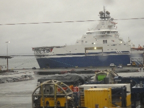 Signs of heavy shipping